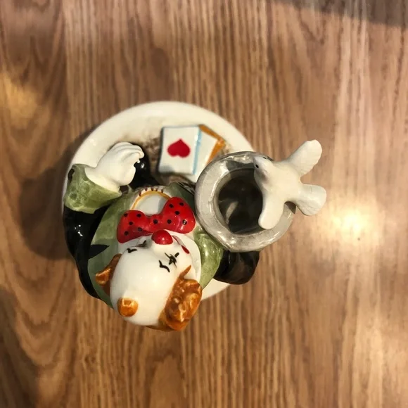 Vintage SCHMID music box 8” tall Ceramic - Picture 7 of 9